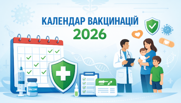 Календар вакцинацій 2026